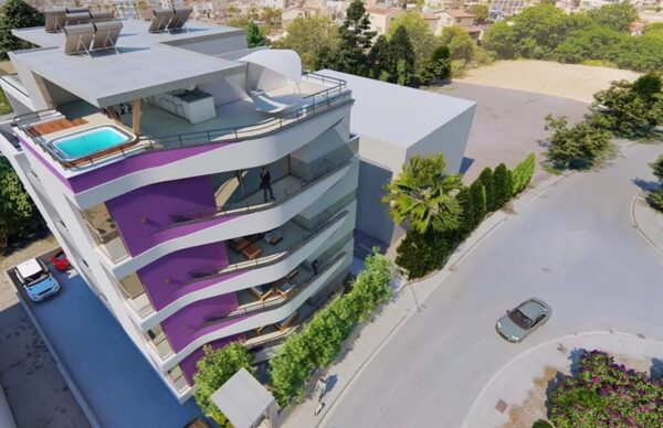 Penthouse w agios-athanasios, Cypr, 96.00m² - obraz 2