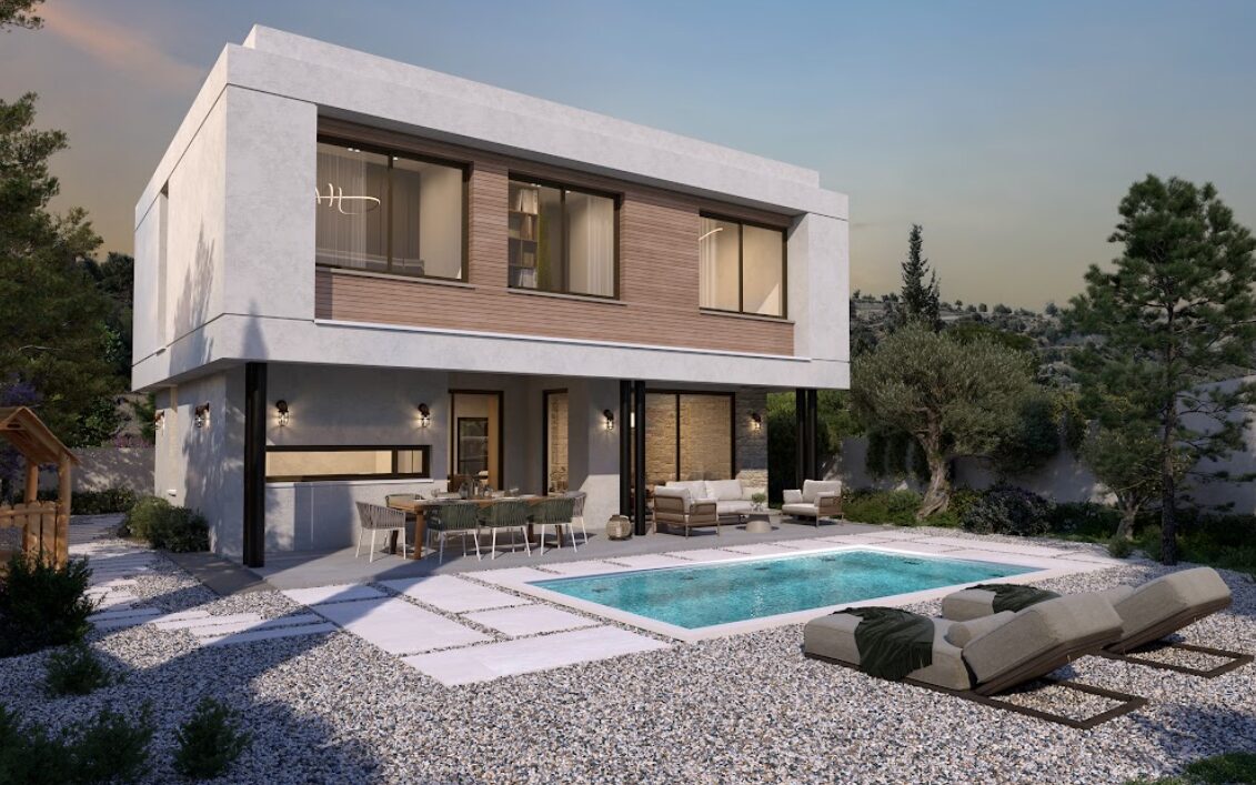 houses z 3 sypialniami, 141.00m² w sotira, Cypr [ID: 0602-243742]