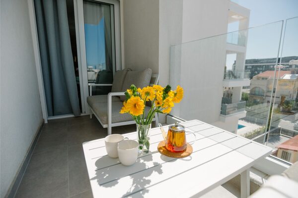Квартира в germasogeia, Кипр, 60.00м² - изображение 5