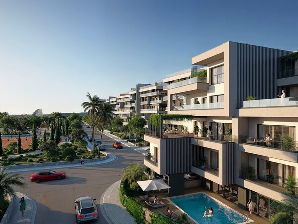 Apartament w zakaki, Cypr, 80.00m² - obraz 3