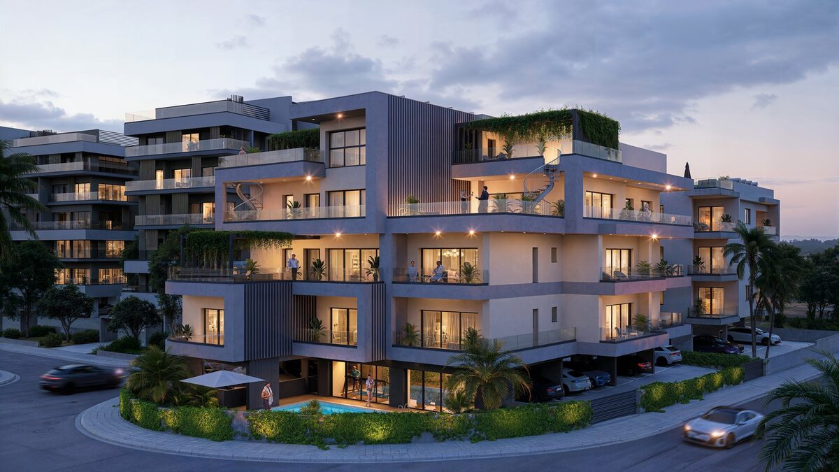 Penthouse with 2 bedrooms, 82.00m² in zakaki, Cyprus [ID: 0602-244294]