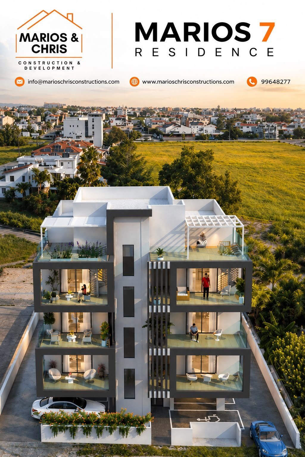 Apartament z 2 sypialniami, 75.00m² w kamares, Cypr [ID: 0602-244527]