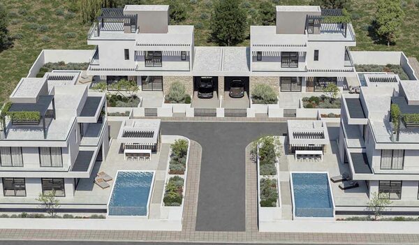 houses в chlorakas, Кипр, 282.00м² - изображение 7