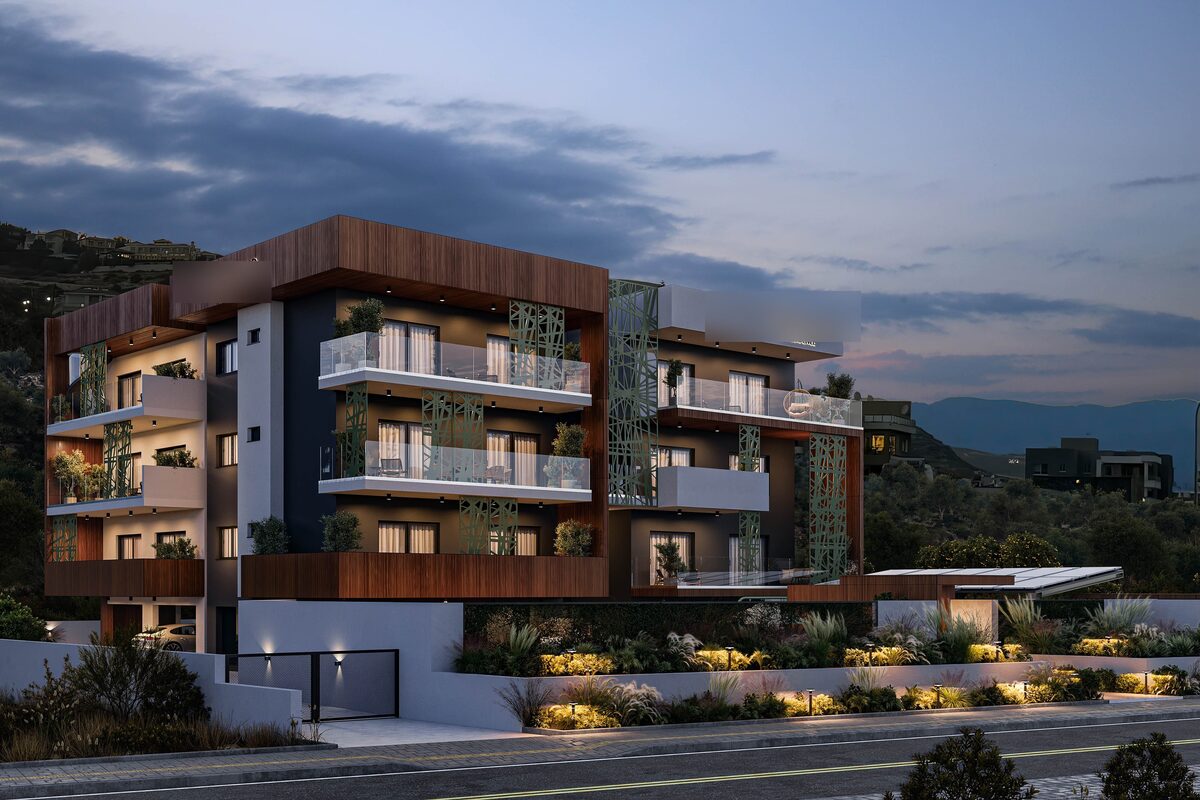 Квартира с 2 спальнями в germasogeia, Кипр [ID: 0602-244671]