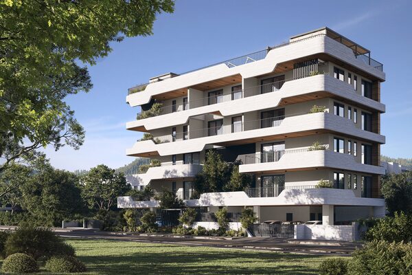 Apartament w germasogeia-tourist-area, Cypr - obraz 3