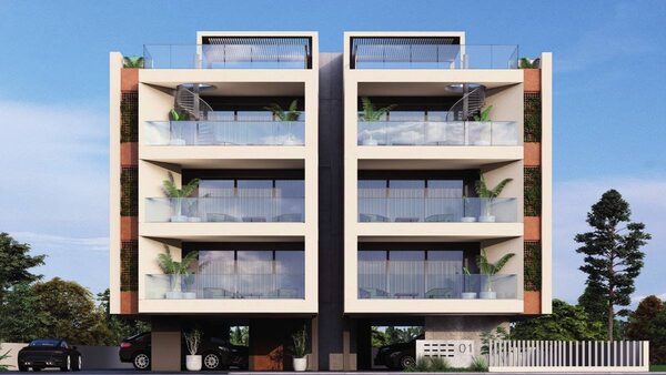 Apartament w aradippou, Cypr, 82.40m² - obraz 3