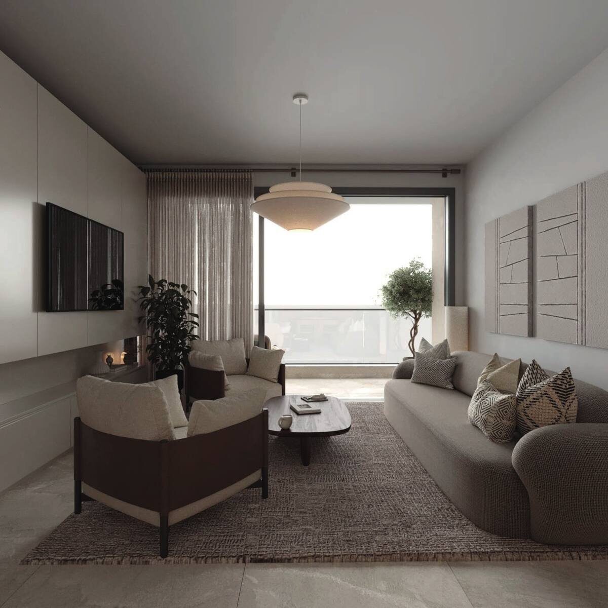 Apartament z 2 sypialniami, 82.40m² w aradippou, Cypr [ID: 0602-244891]