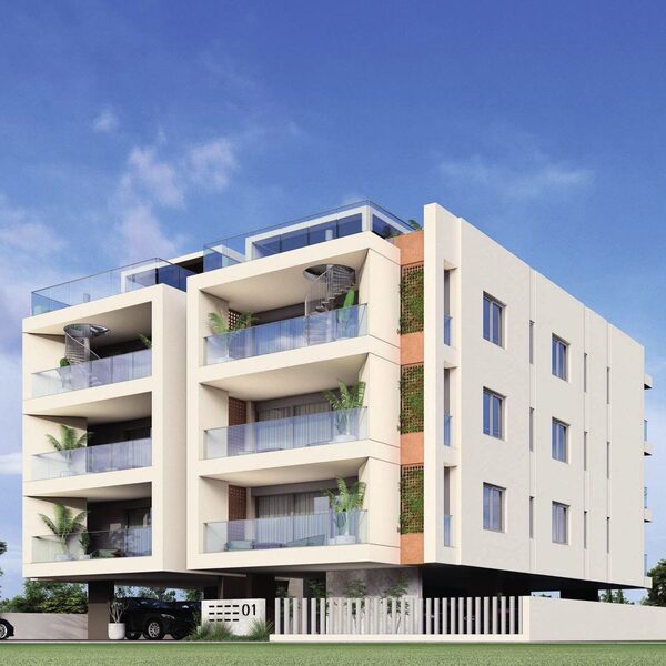 Apartament w aradippou, Cypr, 82.40m²