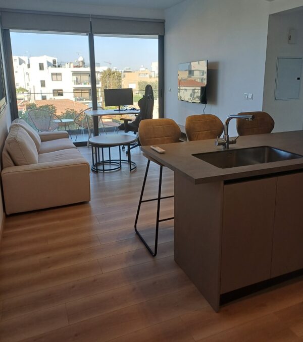 Apartament w agia-zoni, Cypr, 56.00m² - obraz 2