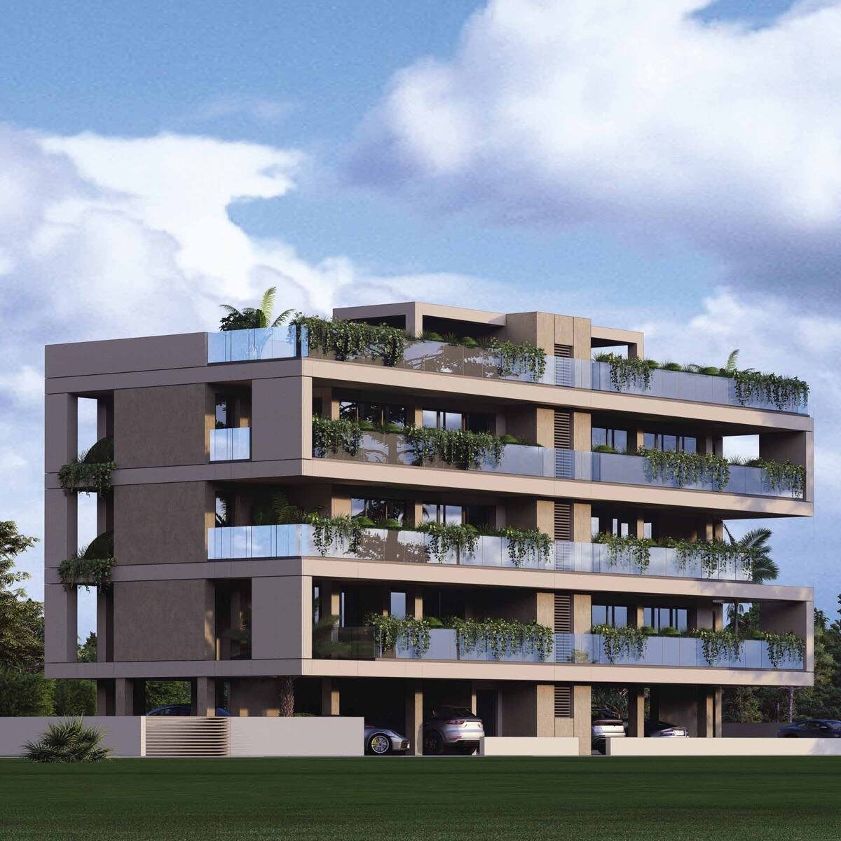 Apartament z 2 sypialniami, 89.20m² w aradippou, Cypr [ID: 0602-244943]