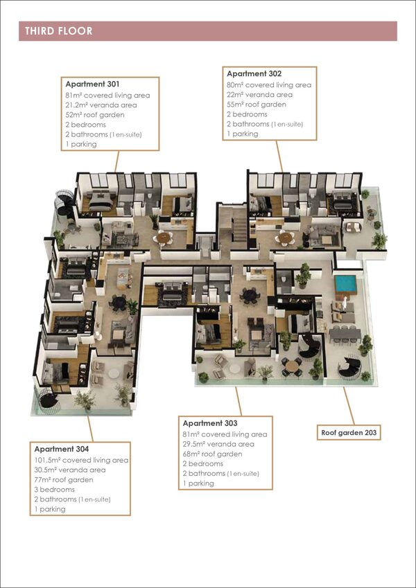 Apartament w aradippou, Cypr, 80.00m² - obraz 24