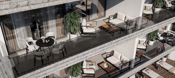 Квартира в universal, Кипр, 55.00м² - изображение 8