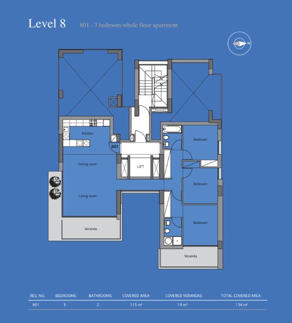Apartament w finikoudes, Cypr, 115.00m² - obraz 14