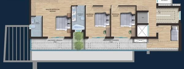 Willa w mouttagiaka, Cypr - obraz 8