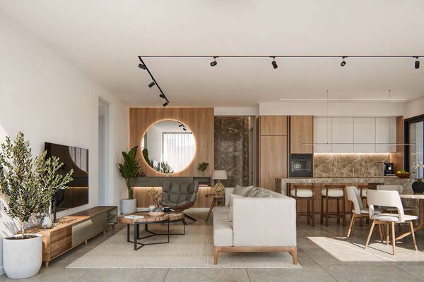 Penthouse w polemidia-kato, Cypr, 114.70m² - obraz 4