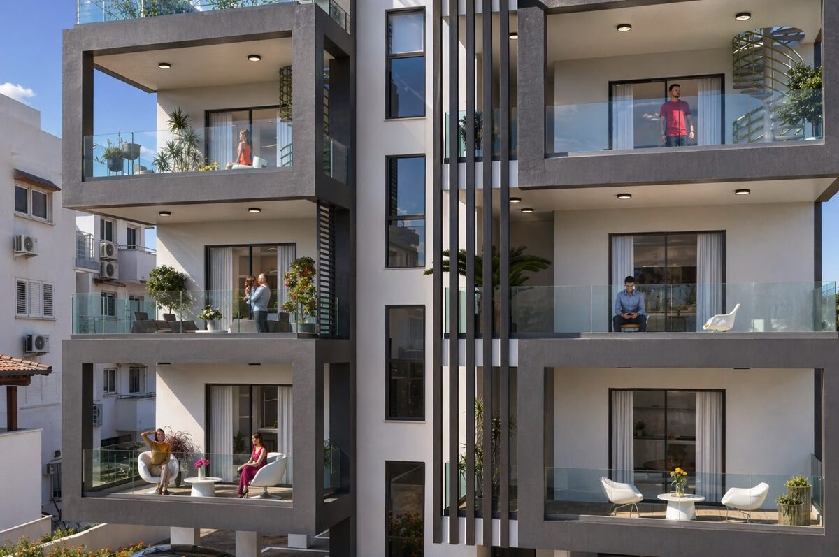 Apartament z 2 sypialniami, 75.00m² w kamares, Cypr [ID: 0602-245478]