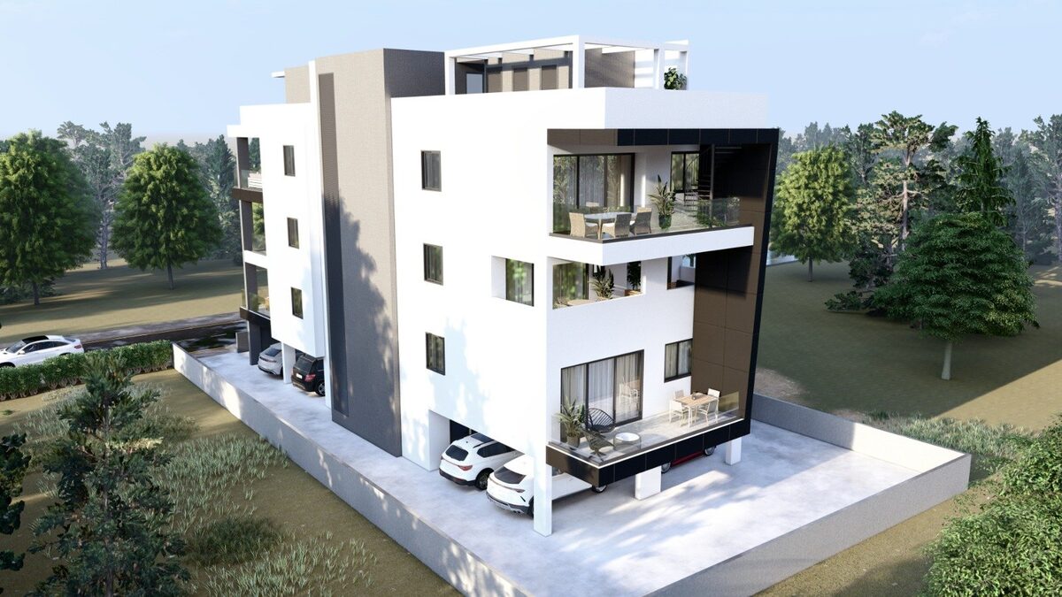 Apartament z 1 sypialnią, 50.00m² w aradippou, Cypr [ID: 0602-245790]