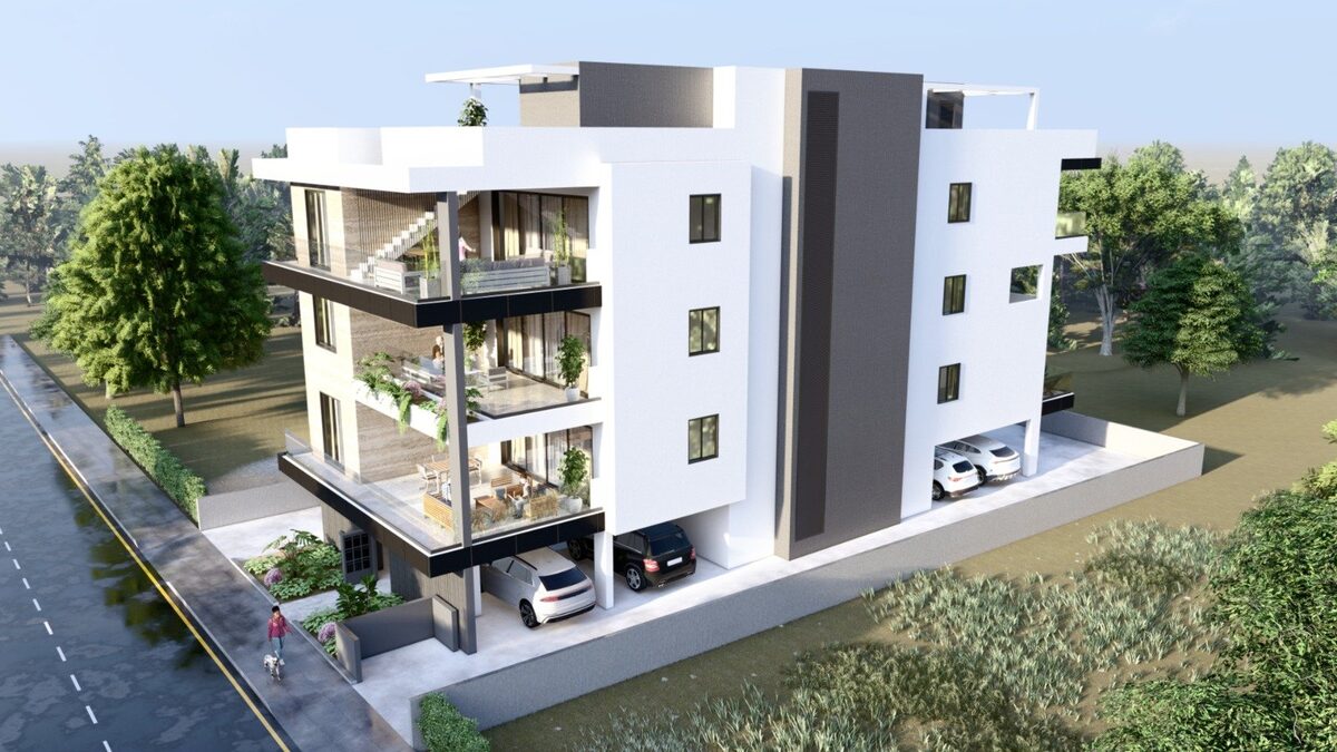 Apartament z 1 sypialnią, 50.00m² w aradippou, Cypr [ID: 0602-245790]