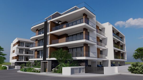 Apartament w agios-athanasios, Cypr, 80.05m² - obraz 2