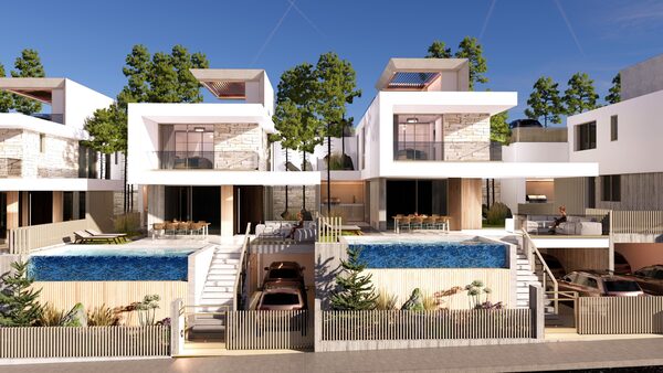 houses w fasoula, Cypr, 143.50m² - obraz 2