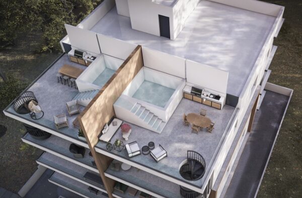 Apartament w agios-spyridon, Cypr, 77.50m² - obraz 5
