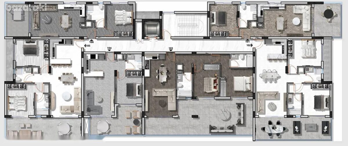 Apartament z 2 sypialniami w aradippou, Cypr [ID: 0602-246293]