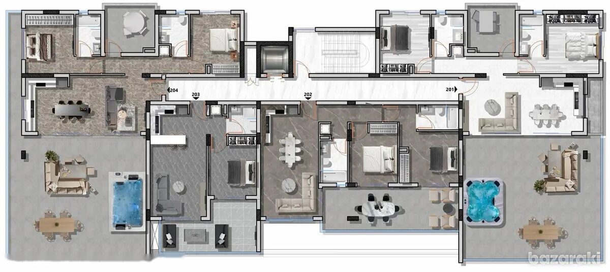 Apartament z 2 sypialniami w aradippou, Cypr [ID: 0602-246293]
