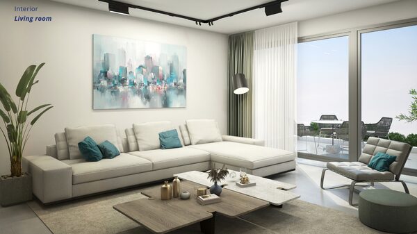 Apartament w finikoudes, Cypr, 83.00m² - obraz 3