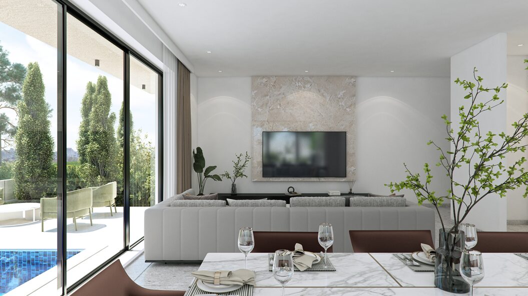 houses з 3 спальнями, 137.66м² в paralimni, Кіпр [ID: 0602-246378]