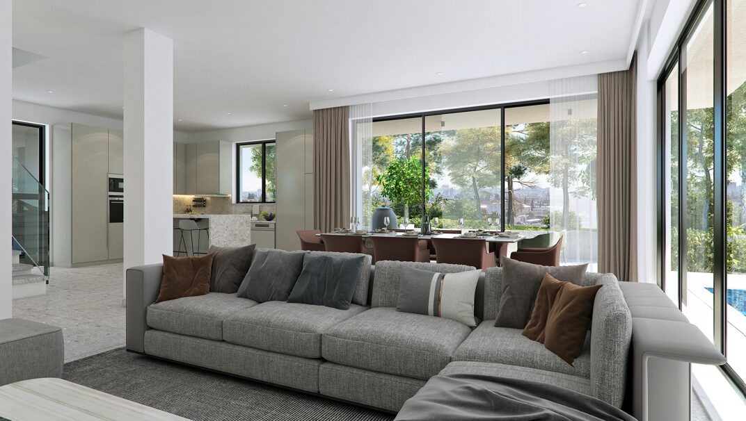houses з 3 спальнями, 137.66м² в paralimni, Кіпр [ID: 0602-246378]