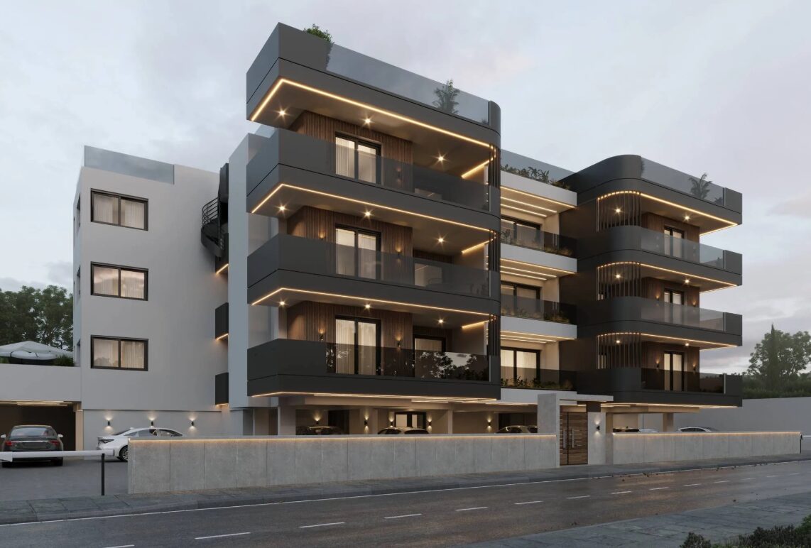 Apartament z 1 sypialnią, 50.00m² w agios-athanasios, Cypr [ID: 0602-246385]