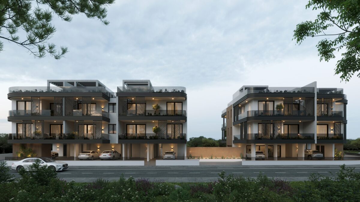 Apartament z 2 sypialniami, 79.37m² w livadia, Cypr [ID: 0602-246397]