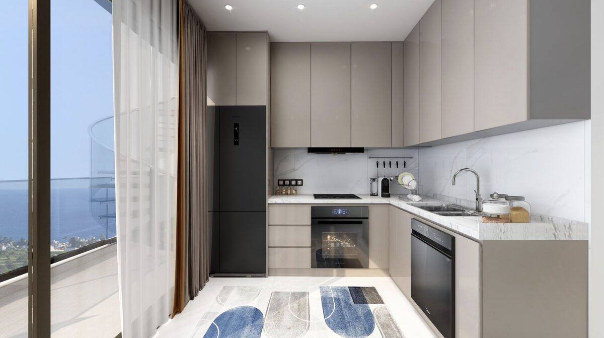 Apartament z 2 sypialniami, 74.00m² w oroklini, Cypr [ID: 0602-246468]