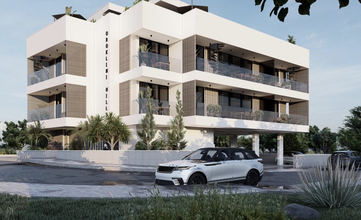 Apartament z 3 sypialniami, 90.00m² w oroklini, Cypr [ID: 0602-246469]