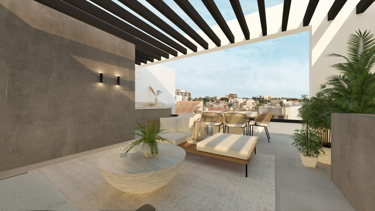 Penthouse with 2 bedrooms, 70.10m² in drosia, Cyprus [ID: 0602-246985]
