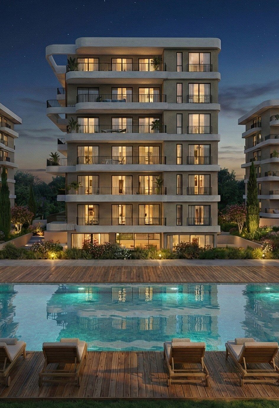 Квартира з 1 спальнею, 52.50м² в livadia, Кіпр [ID: 0602-247248]