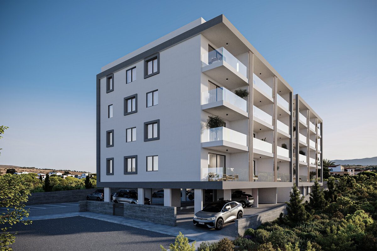 Apartment with 1 bedroom, 50.00m² in paphos, Cyprus [ID: 0602-247398]