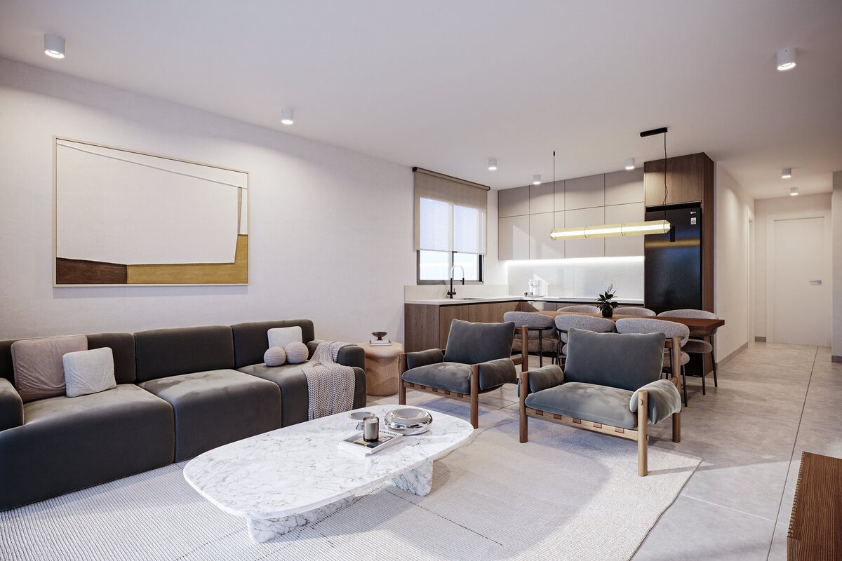 Apartment with 1 bedroom, 50.00m² in paphos, Cyprus [ID: 0602-247398]
