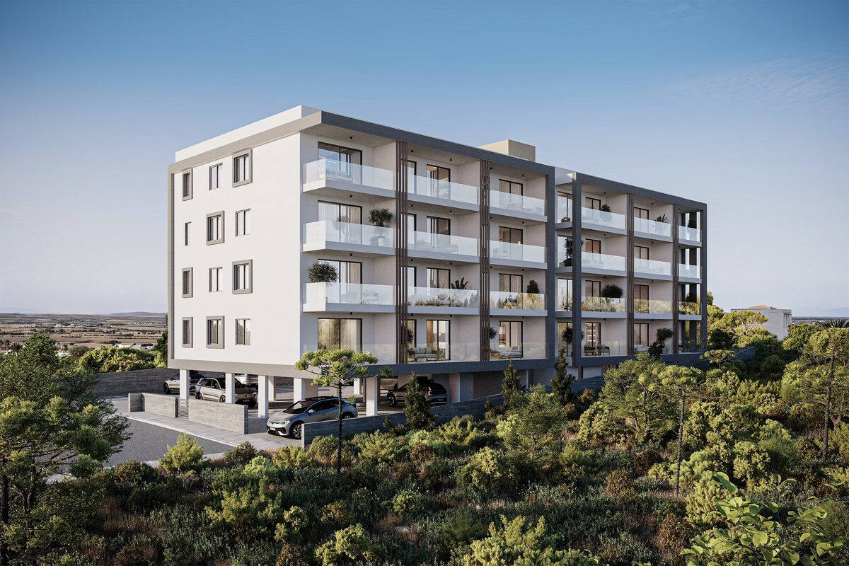 Apartment with 1 bedroom, 50.00m² in paphos, Cyprus [ID: 0602-247398]
