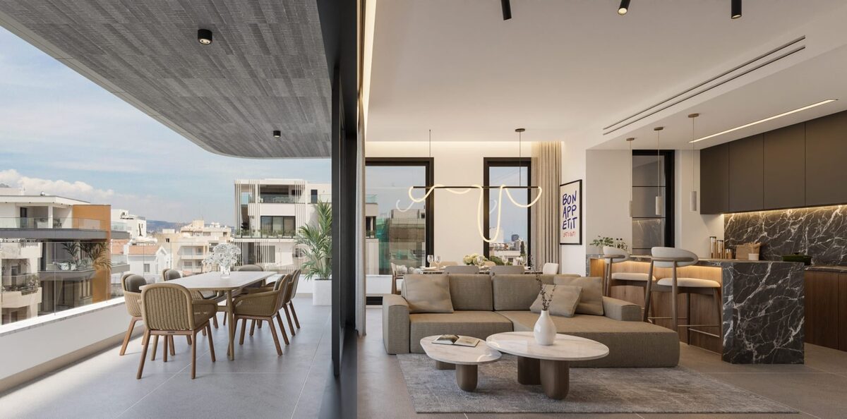 Apartament z 2 sypialniami, 82.00m² w agios-nektarios, Cypr [ID: 0602-247400]