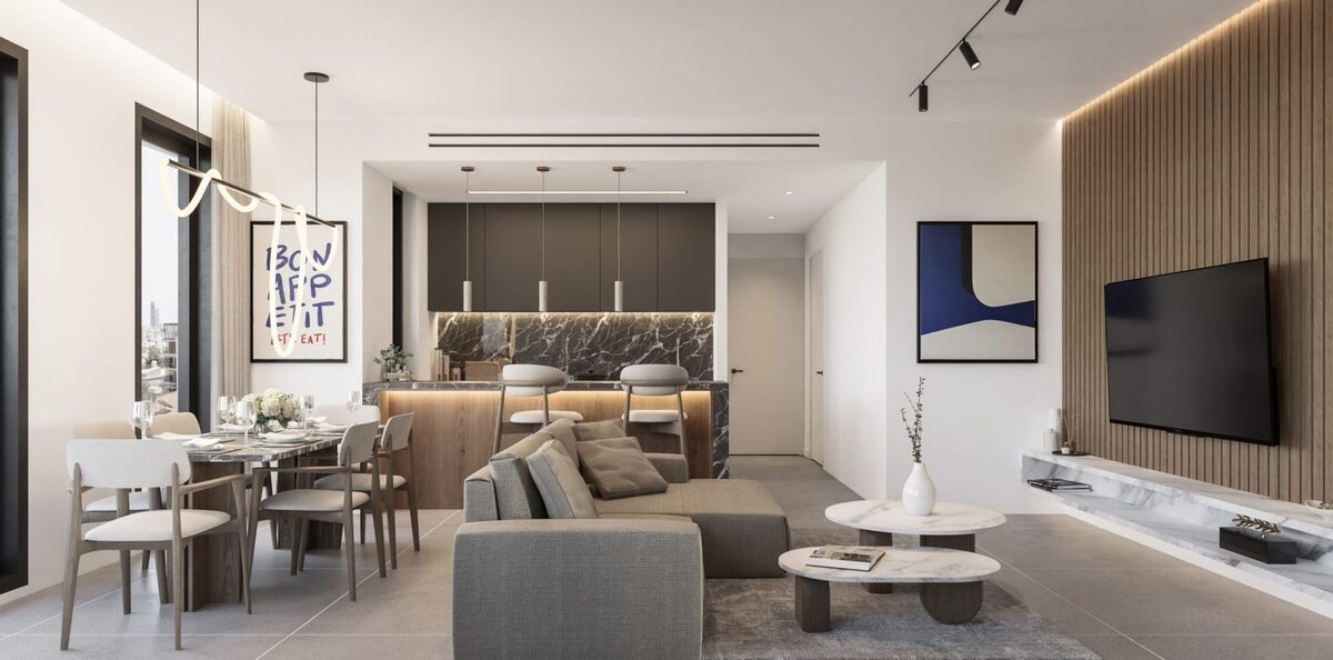 Apartament z 2 sypialniami, 82.00m² w agios-nektarios, Cypr [ID: 0602-247400]