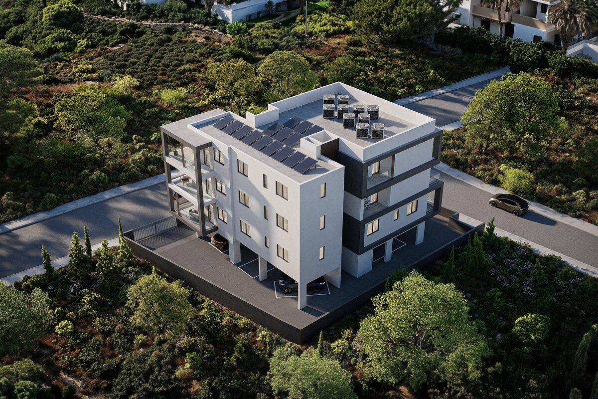 Apartament z 2 sypialniami, 78.00m² w kato-paphos, Cypr [ID: 0602-247410]
