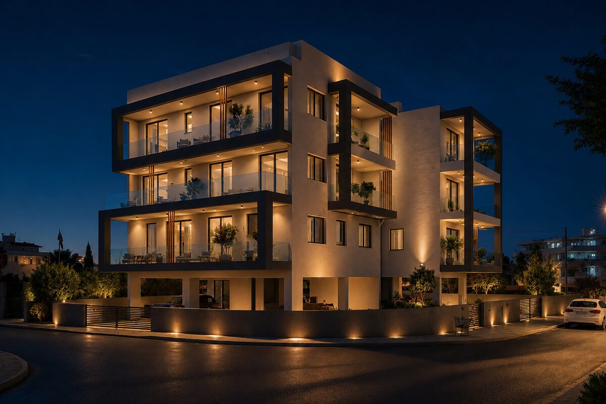 Apartament z 2 sypialniami, 78.00m² w kato-paphos, Cypr [ID: 0602-247410]