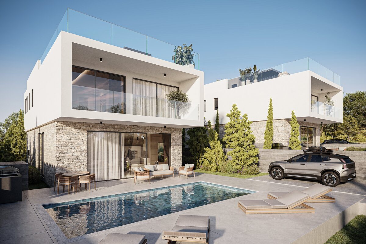 Willa z 3 sypialniami, 207.00m² w tala, Cypr [ID: 0602-247417]