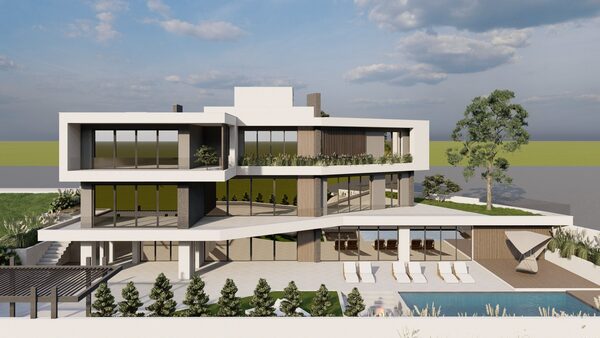 Willa w agios-athanasios, Cypr, 745.00m² - obraz 5