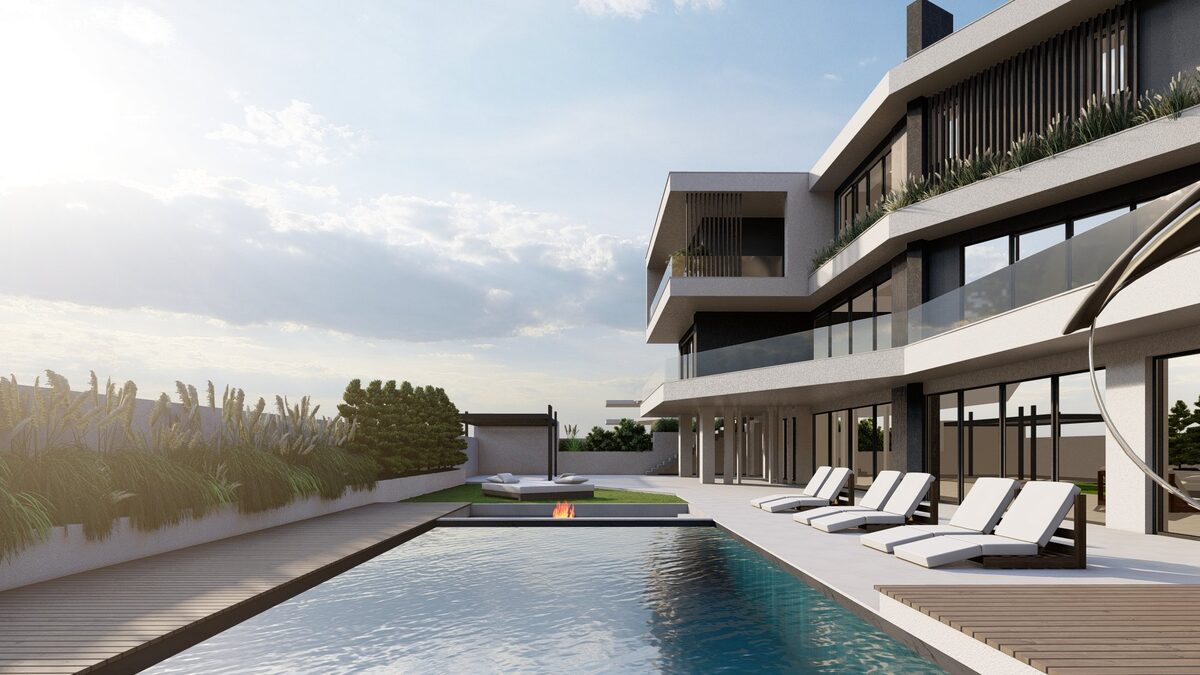 Willa z 5 sypialniami, 745.00m² w agios-athanasios, Cypr [ID: 0602-247476]