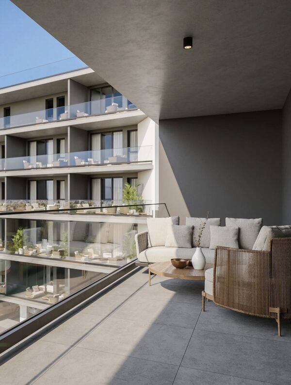 Apartament w polemidia-kato, Cypr, 52.00m² - obraz 9