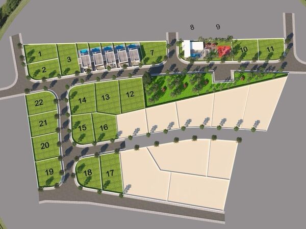 houses w livadia, Cypr, 190.00m² - obraz 14