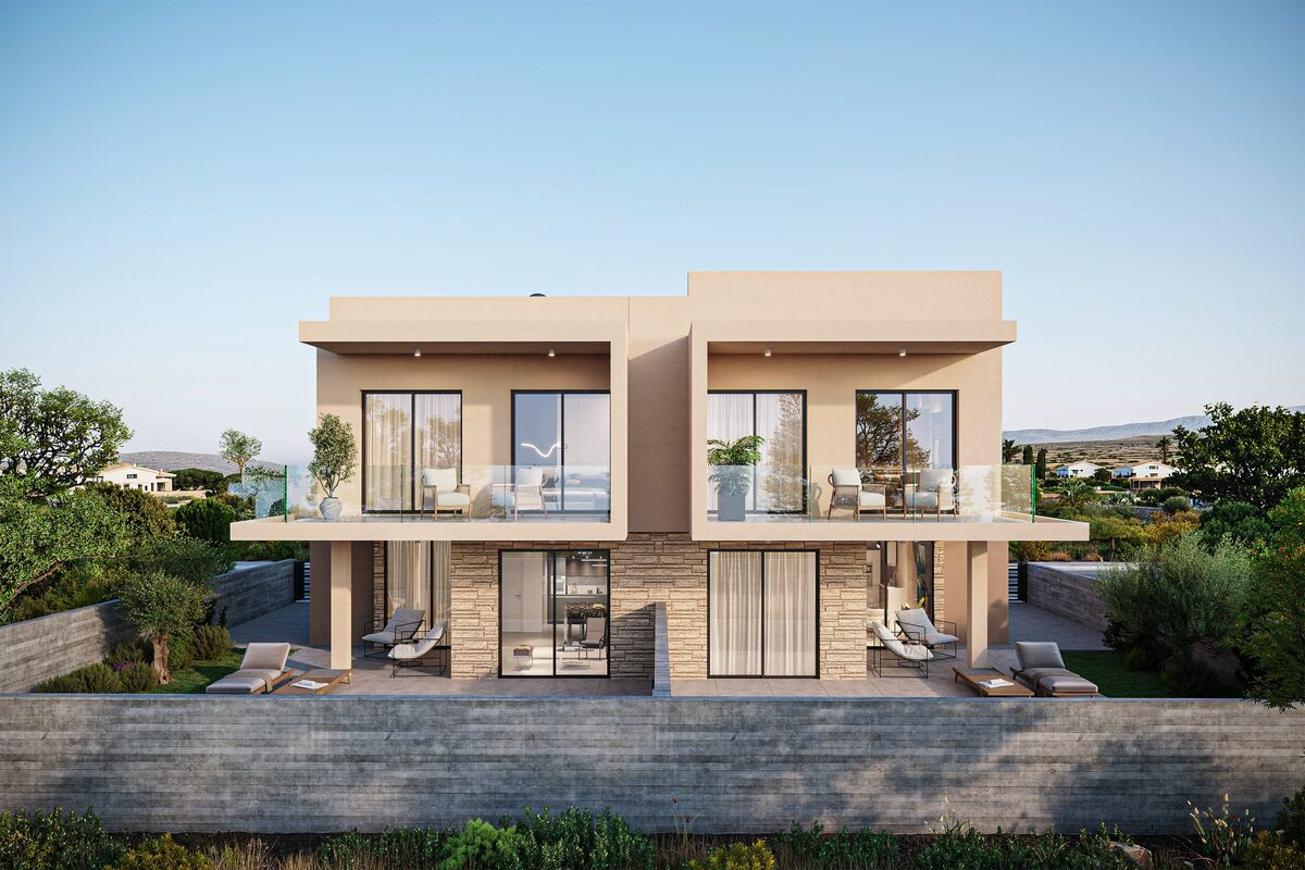 Вилла с 3 спальнями, 144.00м² в geroskipou, Кипр [ID: 0602-247731]