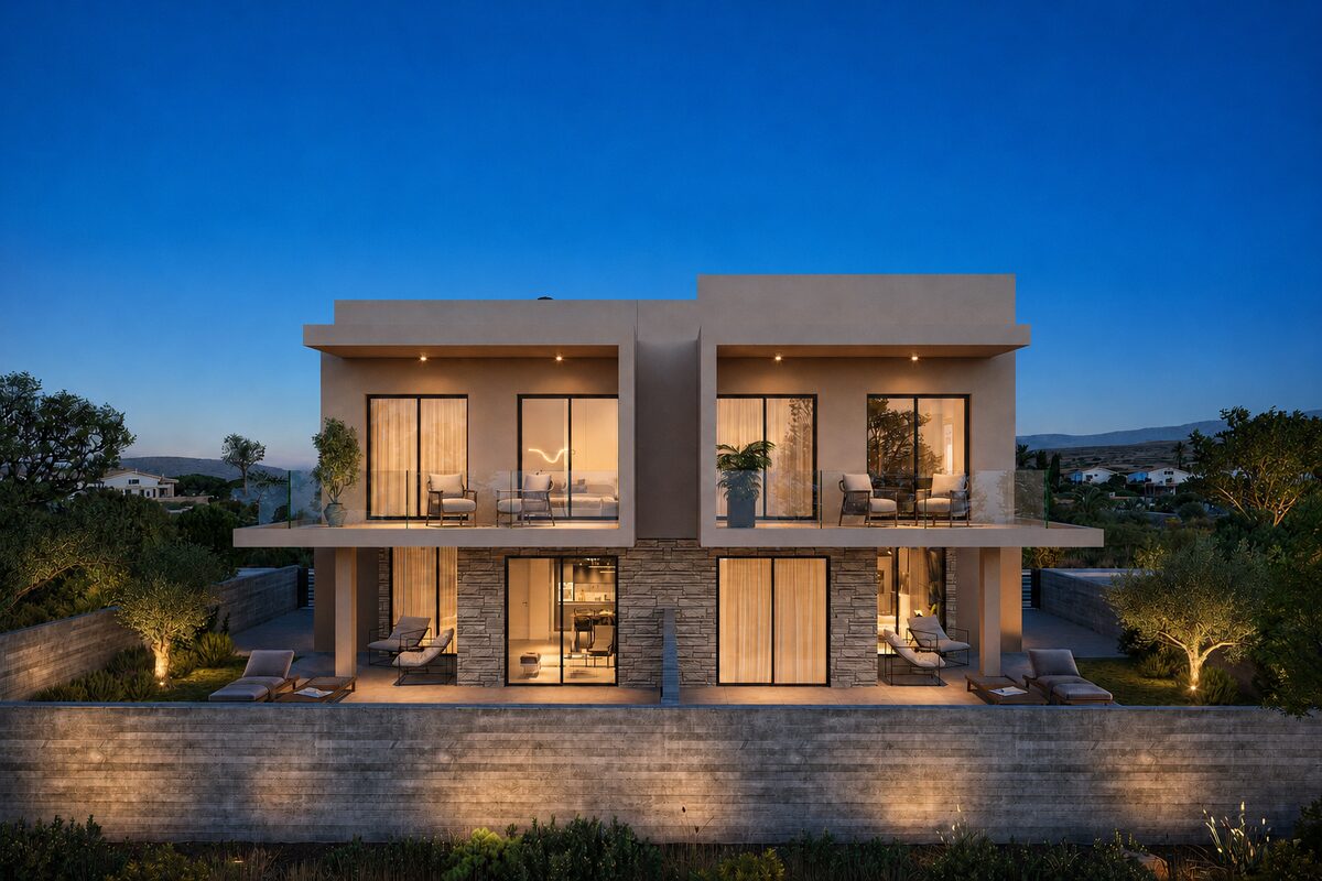 Вилла с 3 спальнями, 144.00м² в geroskipou, Кипр [ID: 0602-247731]